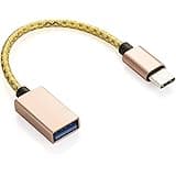 CFIKTE USB 3.1 Type C Male to USB 3.0 Conversion OTG Hub Cable for New MacBook/OTG Cable Type C Adapter(1 Pack)