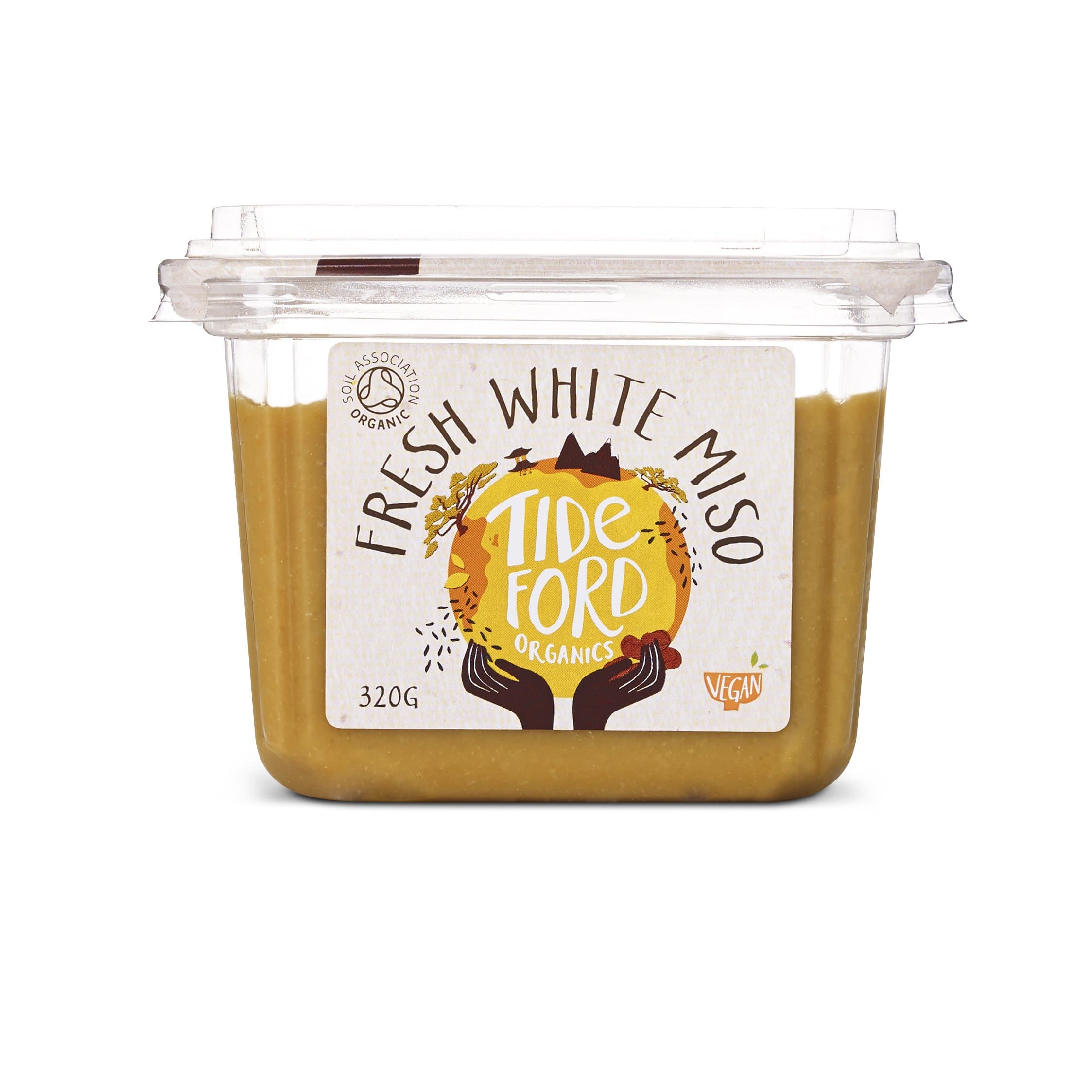 Tideford ORG Fresh White Miso Unpasteurised, 320g