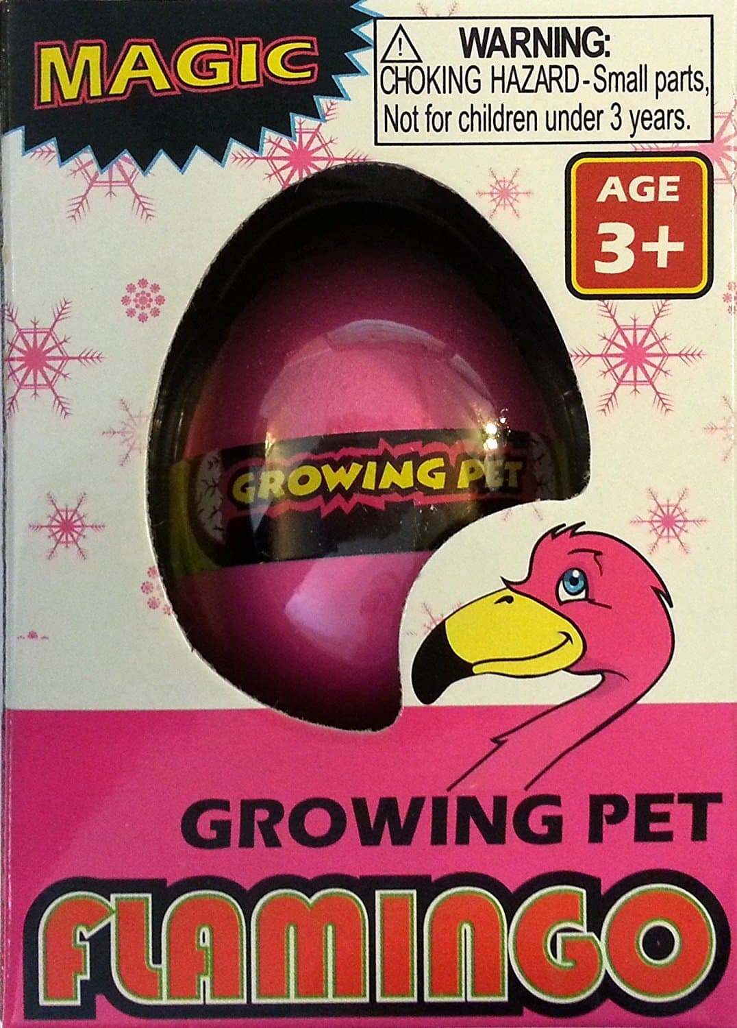 LeoPoo Hatching Flamingo Egg Growing Pet