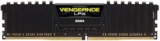 CORSAIR VENGEANCE LPX 128GB (4x32GB) DDR4 3600 (PC4-28800) C18 1.35V Desktop Memory - Black