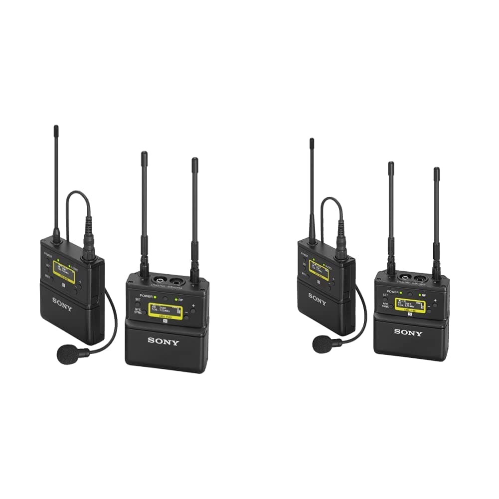 Sony UWP-D Wireless Microphone Systems (UWP-D21/25 and UWP-D21/14), Black
