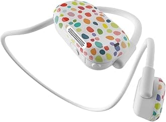 Purity Air Open Ear Headphones - True Air Conduction Wireless Bluetooth Open Ear Earbuds with Dual Mic for iPhone/Android - Secured Long Wearing Comfort, Sports Sweat Resistant (Colorful Pebbles)