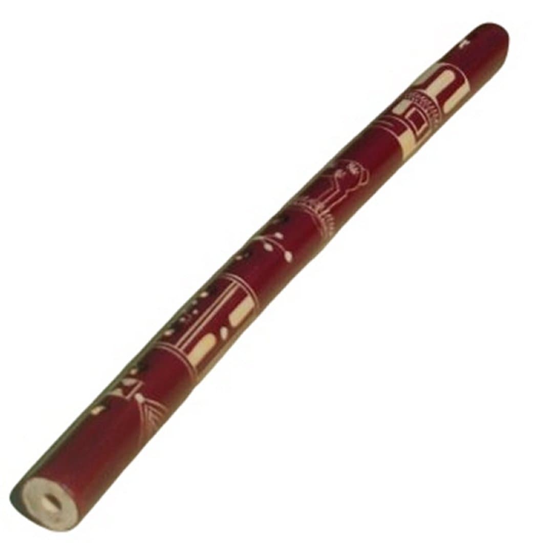 Wooden coloured Peruvian Quena Flute