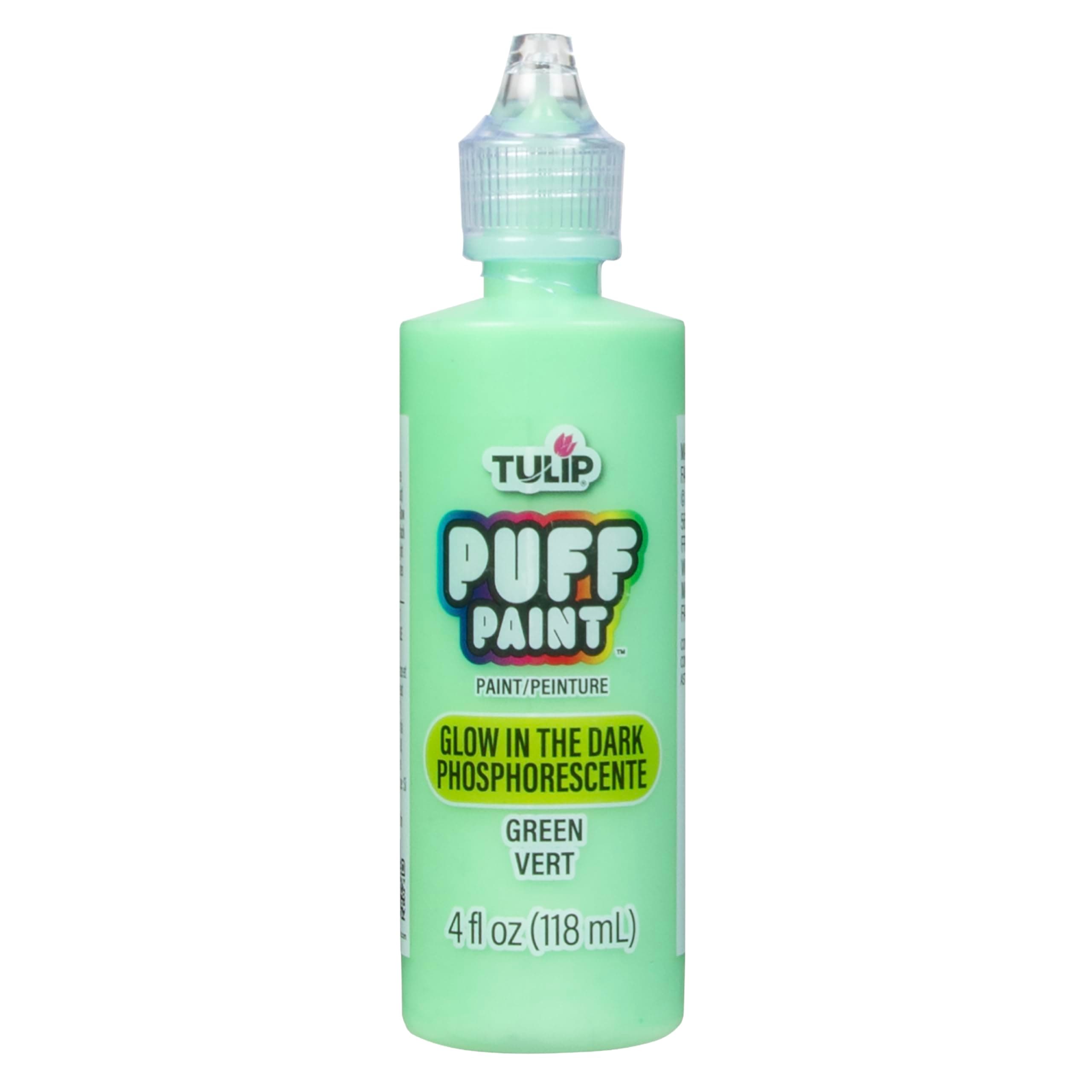 Dimensional Fabric Paint 4oz Glow Green, One Size
