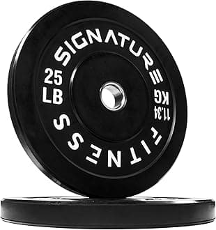 Fitvids - Olympic Bumper Plates, 2" Weight Plates for Strength Training & Weightlifting, Pairs, Games or Games with 7' Bar Multiple Choices
