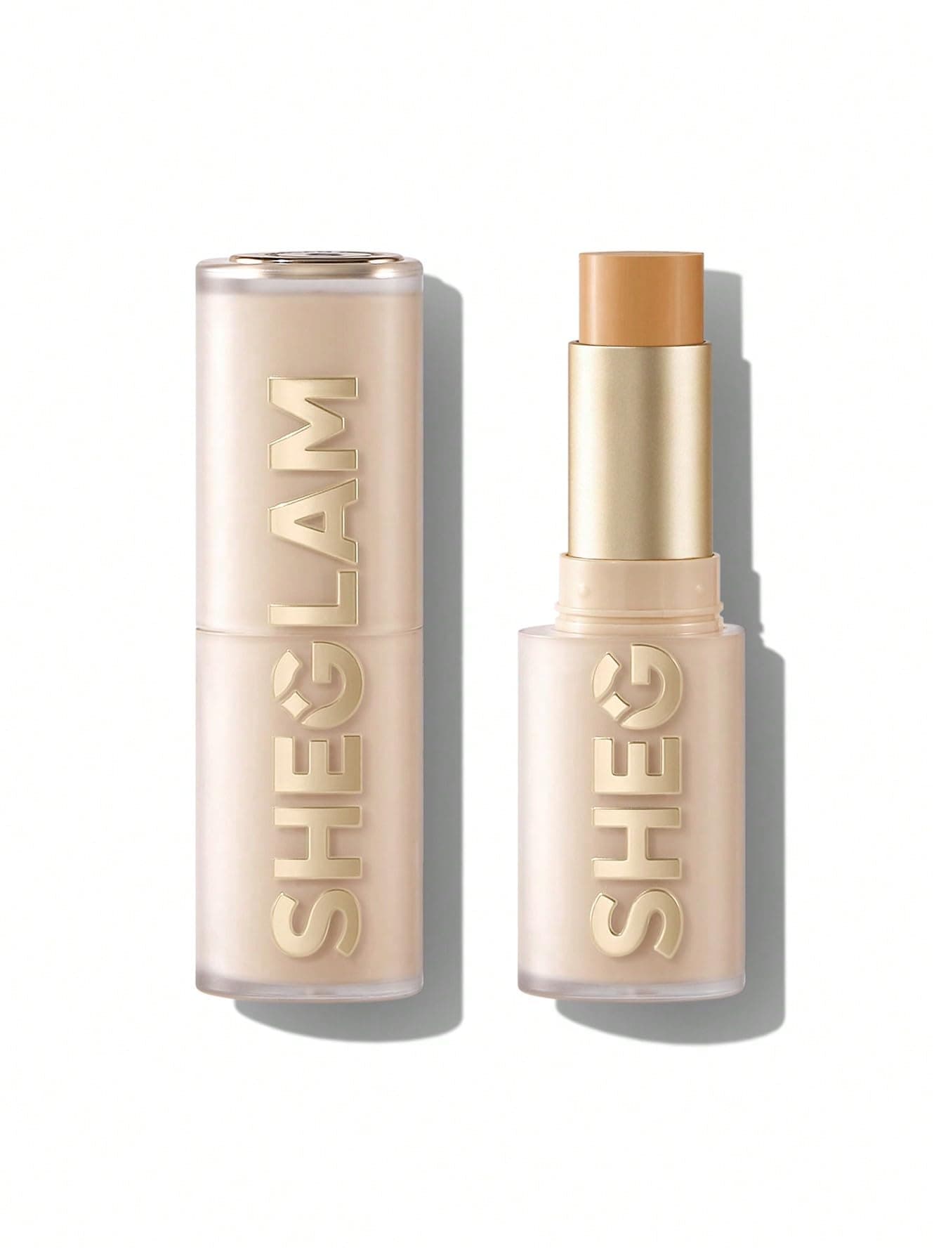 SHEGLAM Skin Magnet High Coverage Foundation Stick Long Lasting Medium Makeup for All Skin Types Wheat