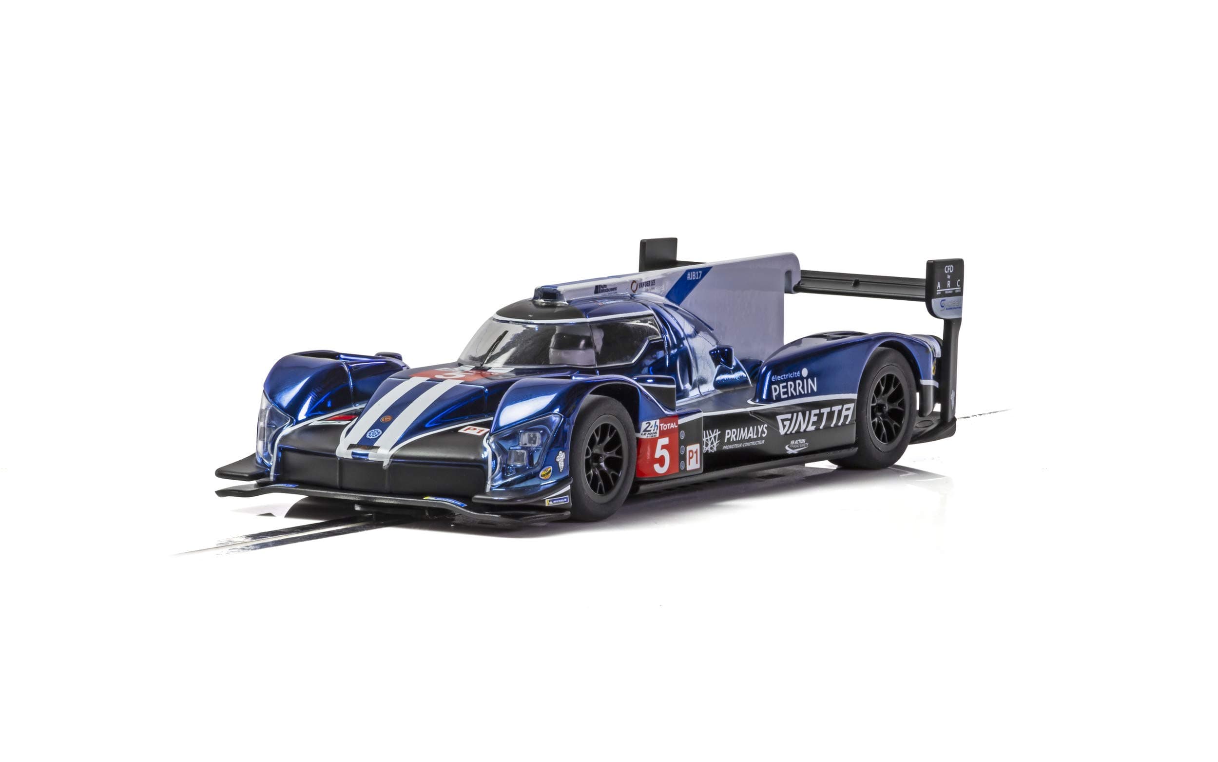 Scalextric Ginetta G60-LT-P1 Le Mans Prototype 2018 1:32 Slot Race Car C4033