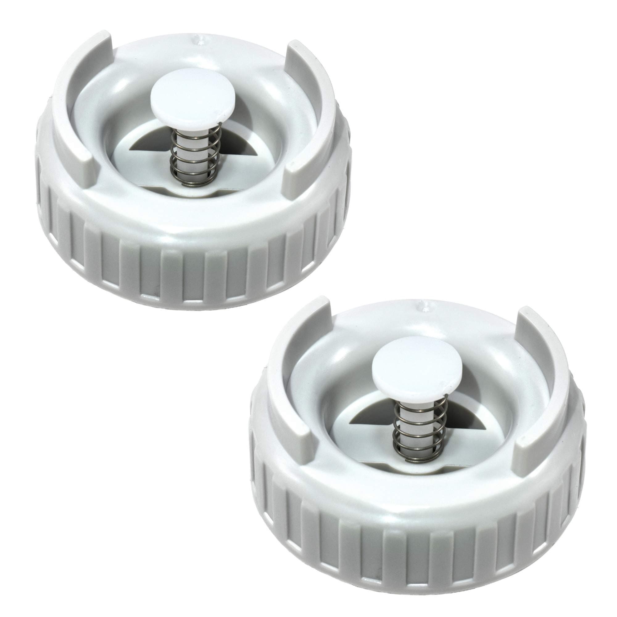 HQRP2-pack Bottle Cap Valve Assembly Replacement for Essick Air 509229-1 822419-2, compatible with Emerson MoistAir Kenmore Humidifiers
