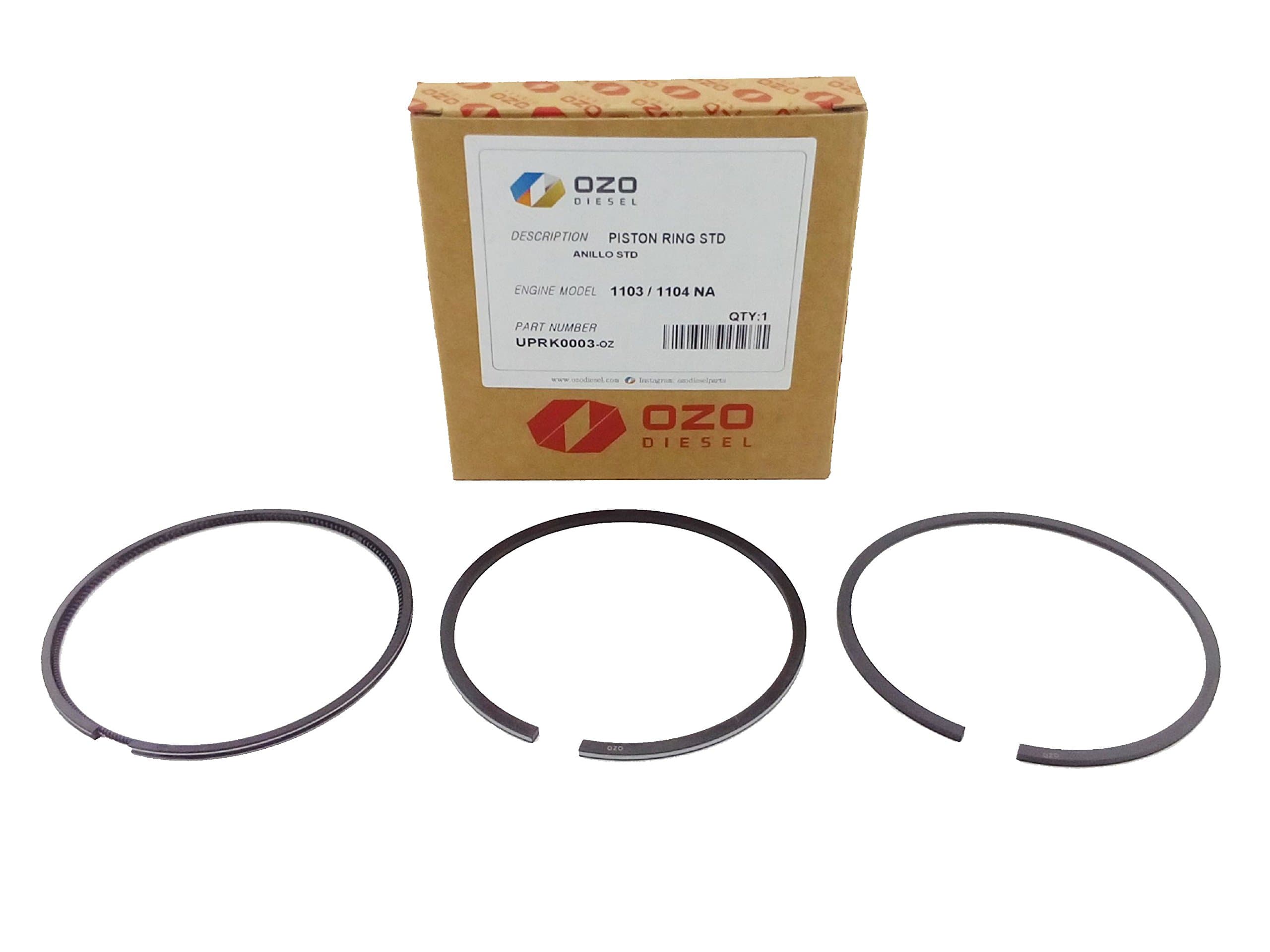 PISTON RING STD Fits Perkins 1103 1104 NA Cat 233-7231 2337231