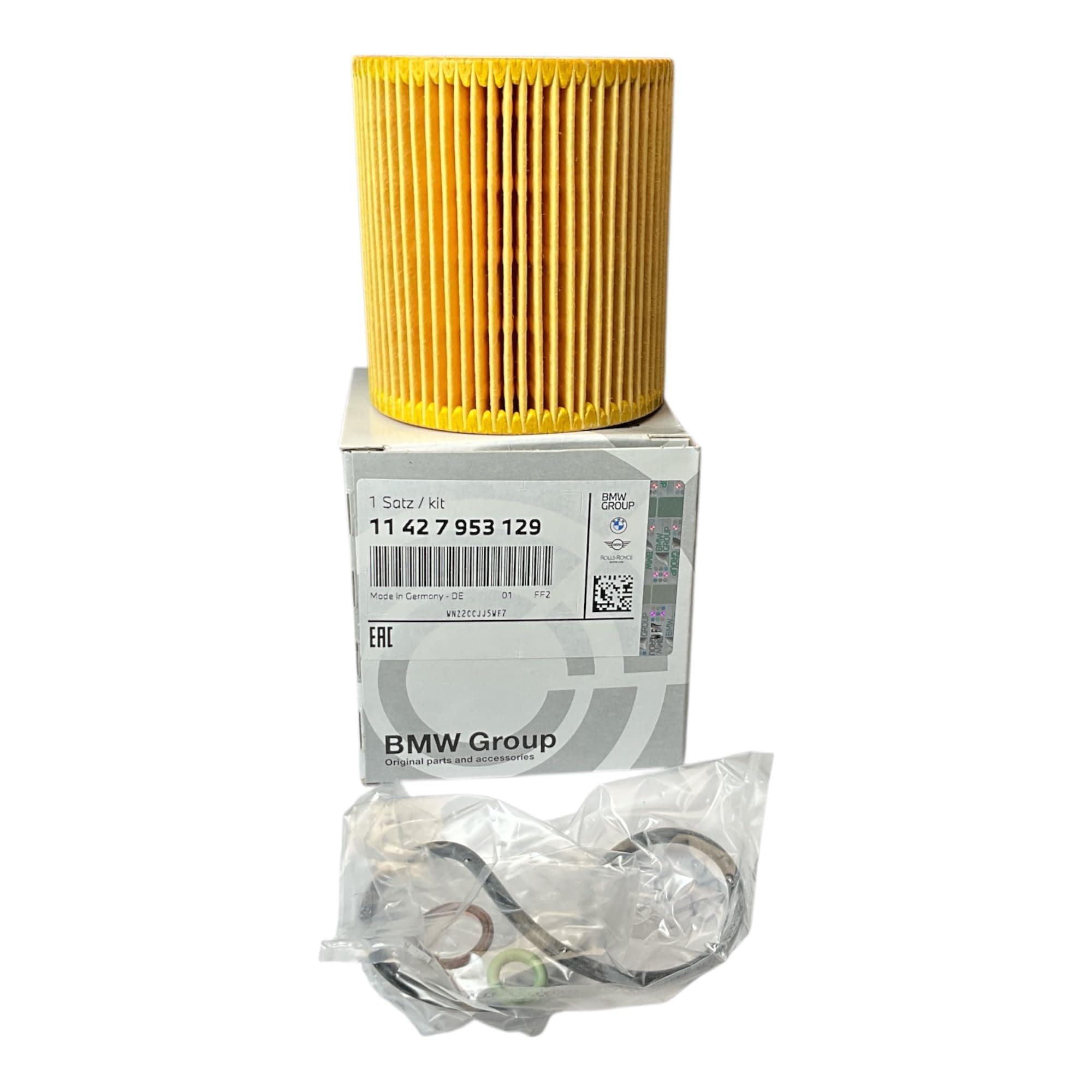 BMW 11427953129 Set Oil Filter Element