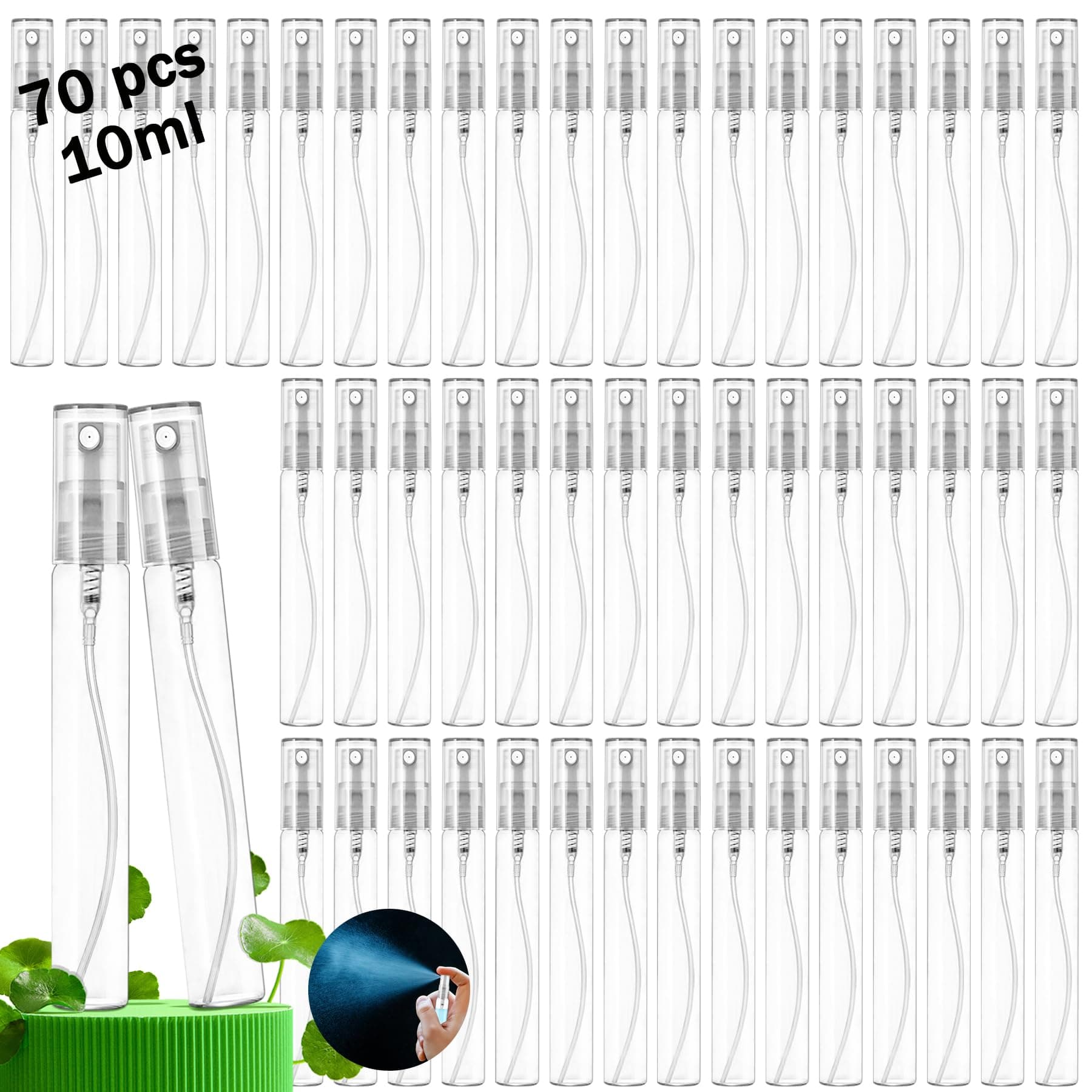 Mini Spray Bottle 10ml,70pcs