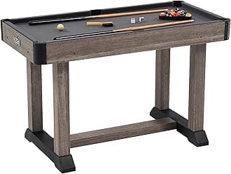 Hall of Games Billiard Tables Multiple Styles, Pool Tables with Preassembled Playfields and Complete Billiard Accessory Sets, Perfect for Family Game Rooms