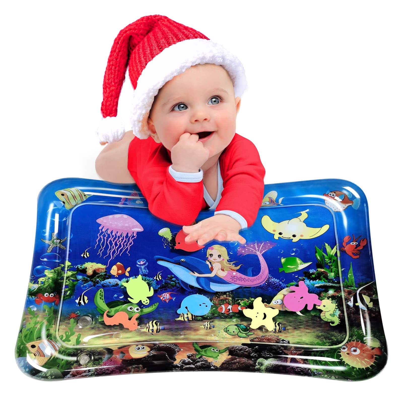 Mermaid Theme Inflatable Water Play Mat