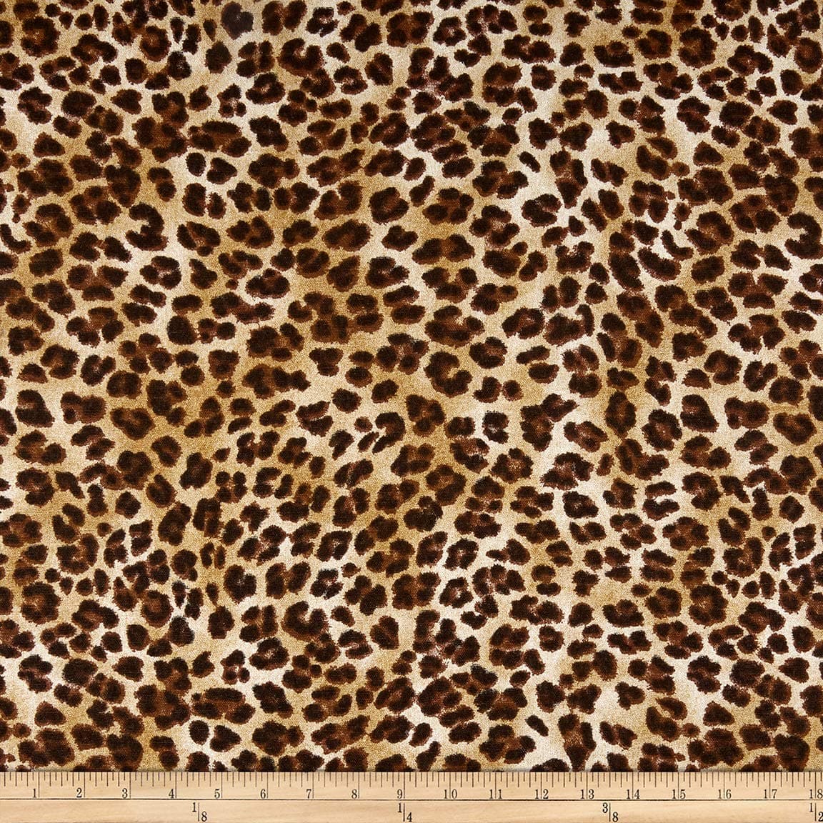 Amazon Leopard Sand, Fabric by The Yard