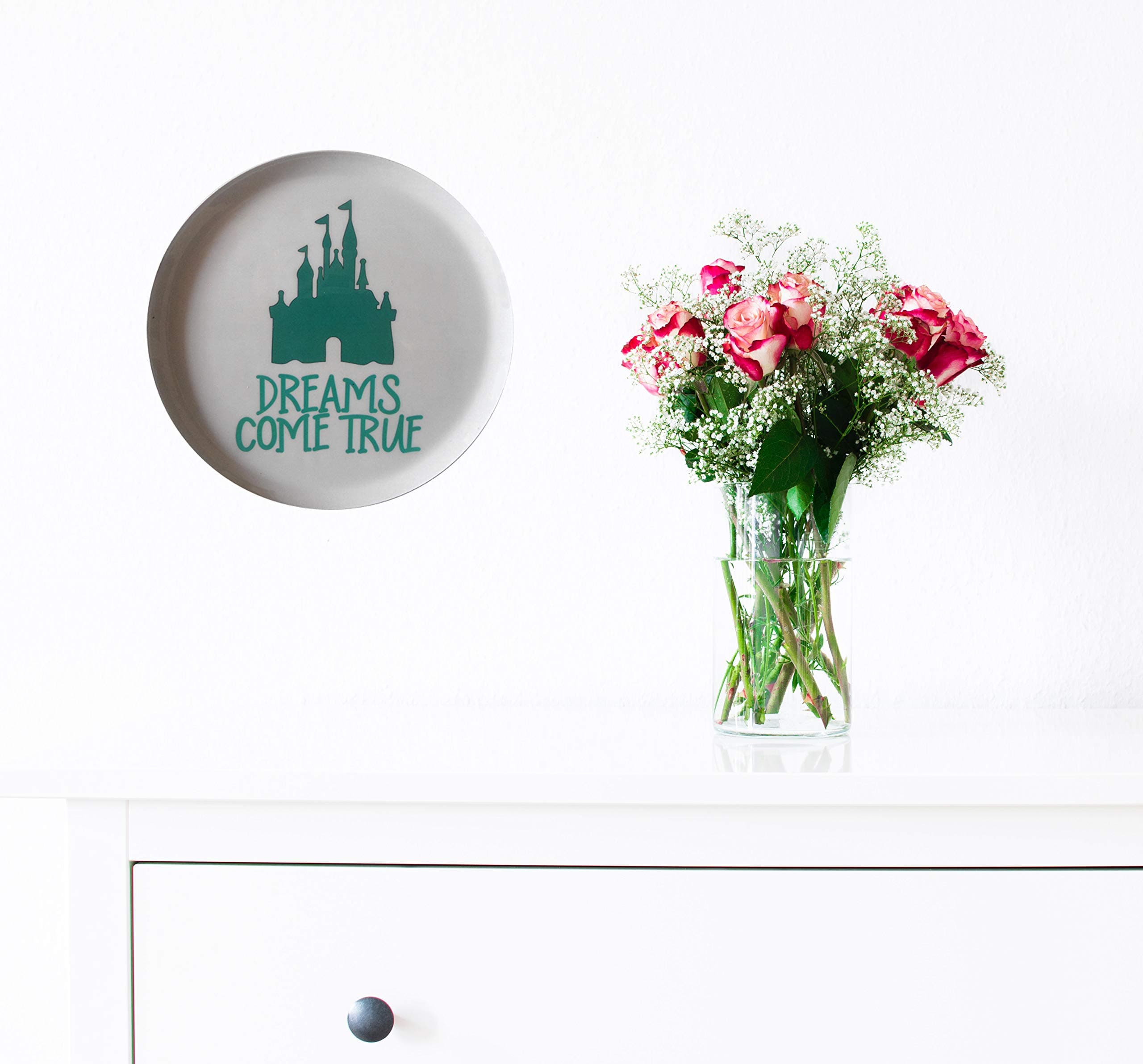 LIMRA:-Home Decorative Wall Plates 8 Inc,Round Shape,Multi Colour