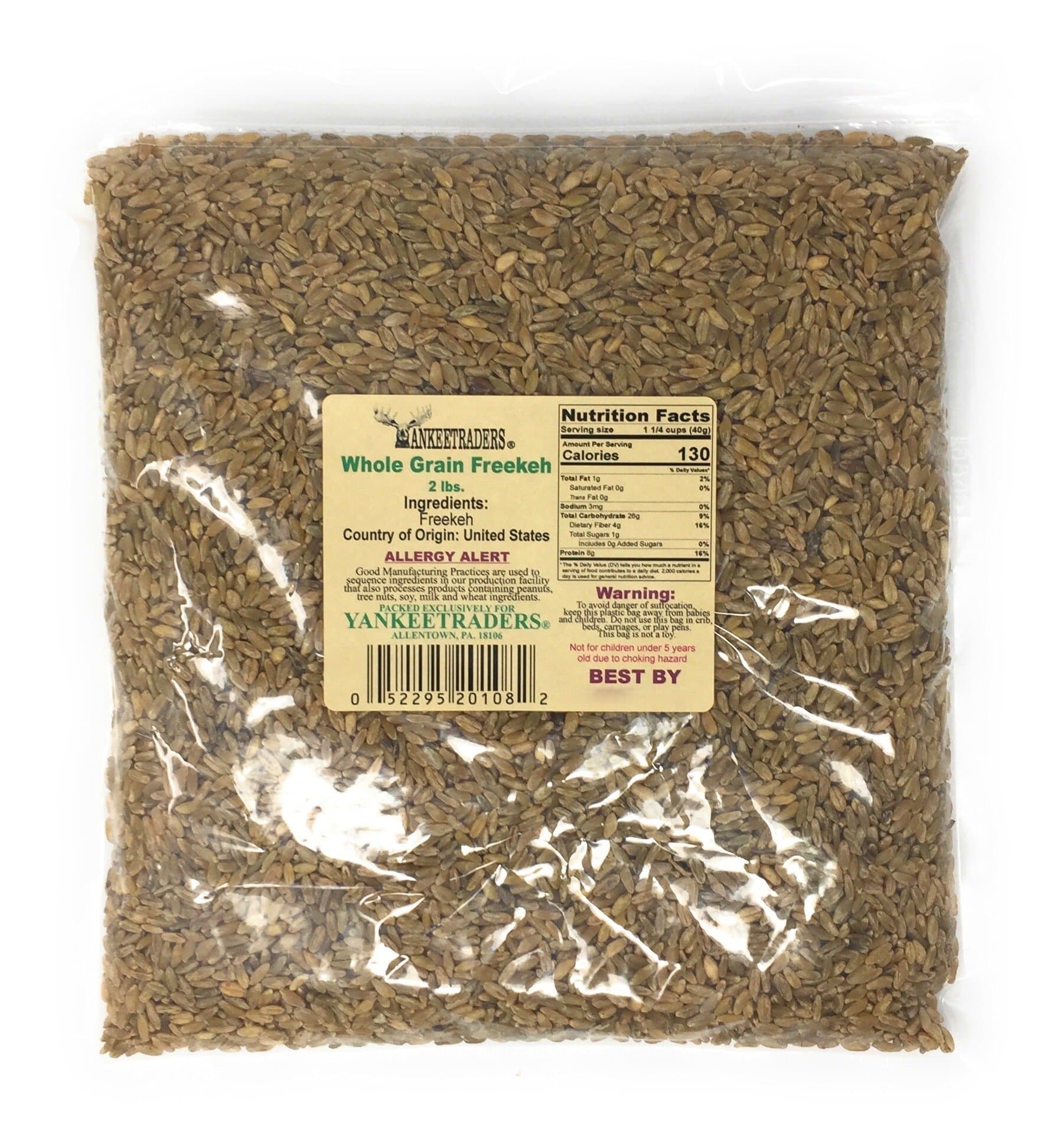 Yankee Traders Freekeh, Whole Grain, 2 Lb